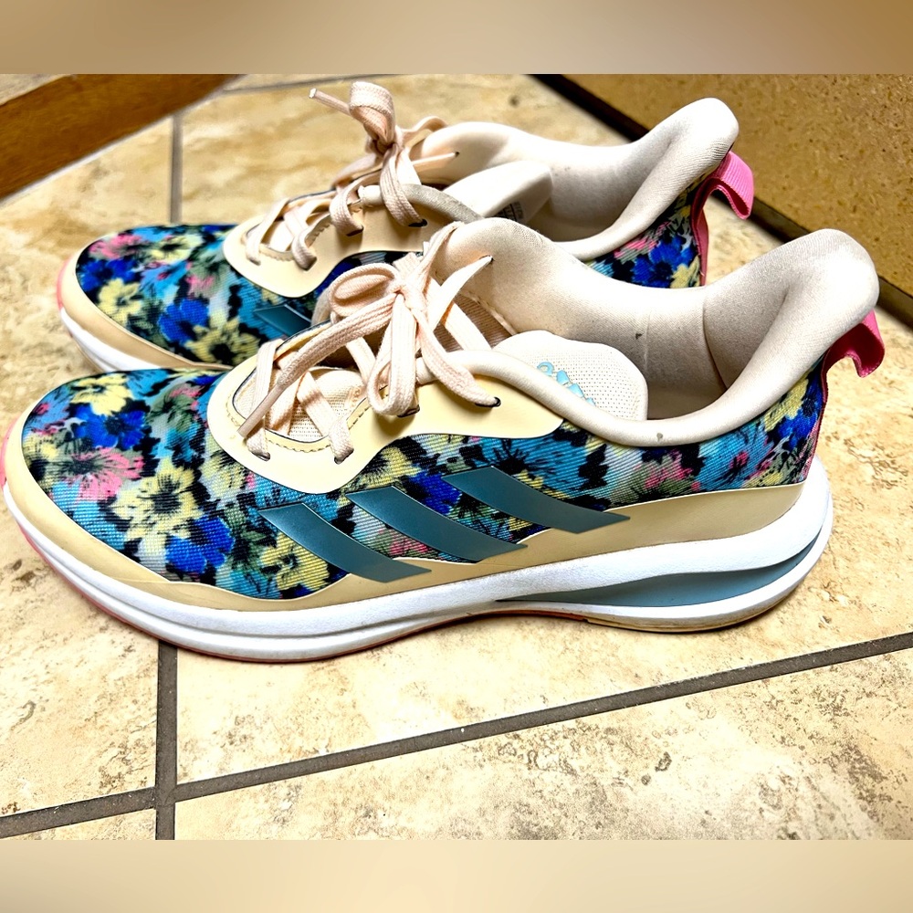 Adidas Flower Print Sneakers
